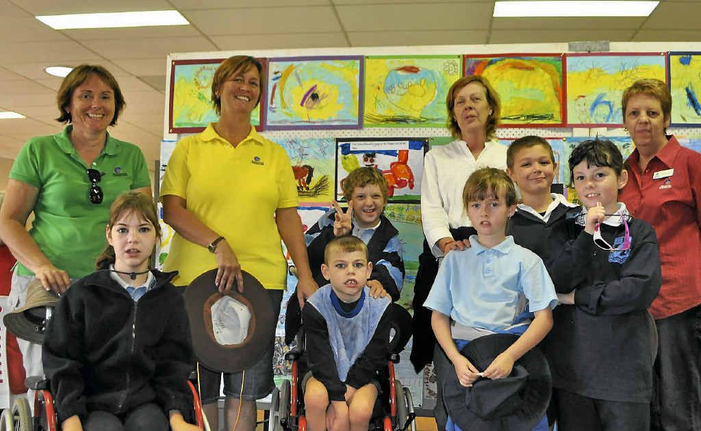 Students and teachers from Warwick East State School special education department enjoy a day at show will all rides, games and food provided by the Showman’s Guild. Students and teachers from Warwick East State School special education department enjoy a day at show will all rides, games and food provided by the Showman’s Guild.